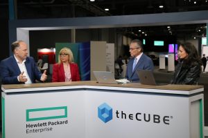 Sue Preston, VP of worldwide advisory and professional services for HPE global sales, and Sune Baastrup, senior VP and CIO of Danfoss, talk about how heat recovery and cooling mechanisms have reduced power consumption.