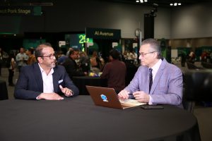 Ashvin Parmar, vice president of Capgemini Financial Services Generative AI Center of Excellence, talking to theCUBE at MongoDB.local NYC 2024 about Generative AI impact.