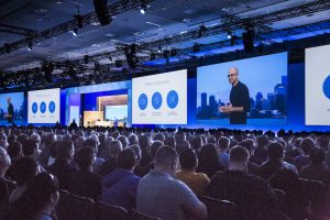 Microsoft's Nadella: "The world's computer." (Photo: Microsoft)