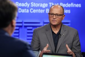 IBM's Scott Baker talks to theCUBE about the company's focus on storage infrastructure is guided by a need to bring AI to the data.