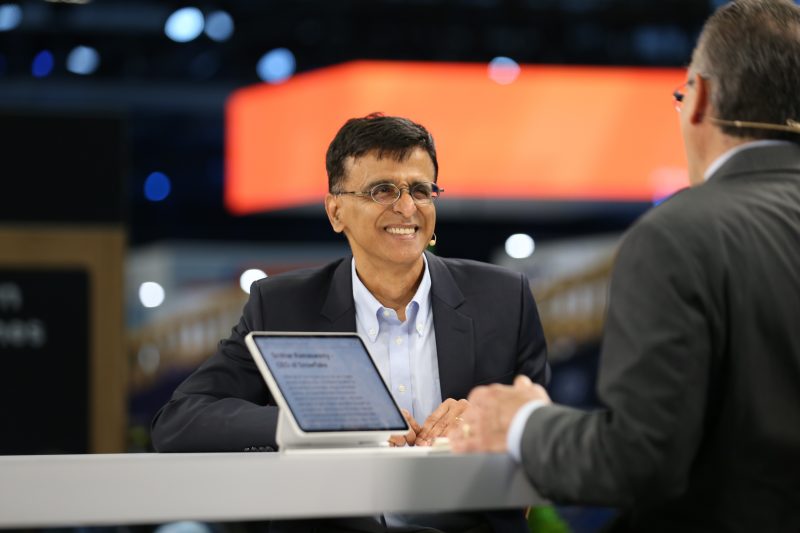 Sridhar Ramaswamy, CEO of Snowflake, talks with theCUBE about AI at Data Cloud Summit 2024..Snowflake Data Cloud Summit