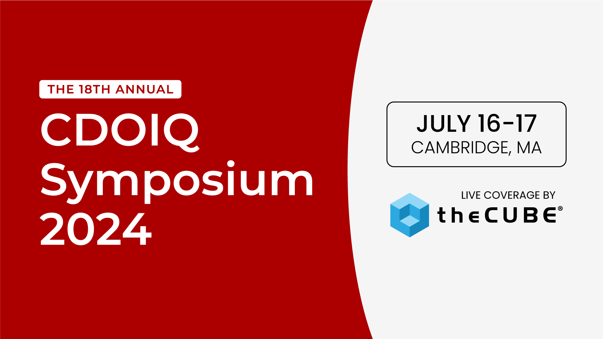 A banner is shown for the CDOIQ Symposium 2024.